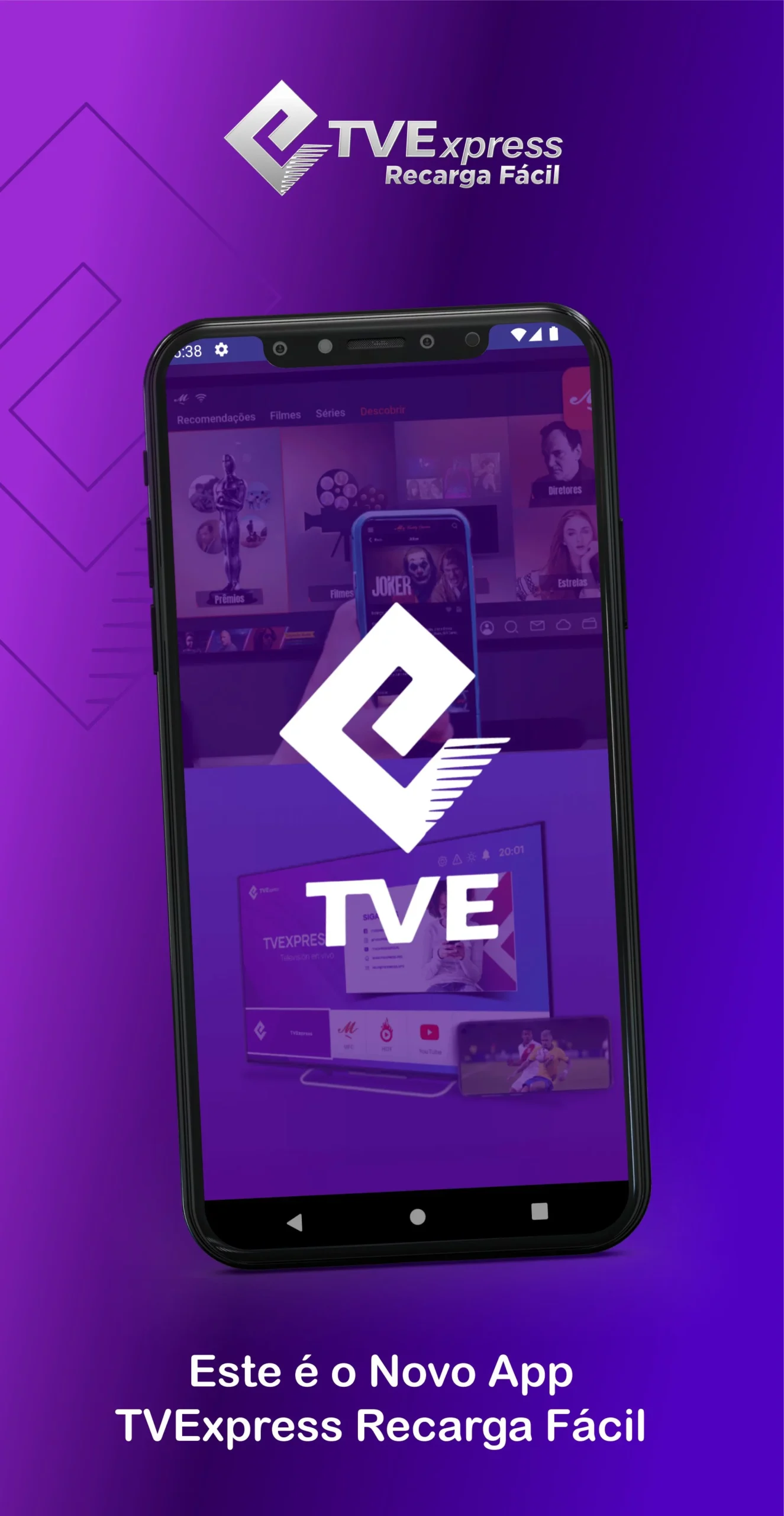 TVE Pro lupitv Mobile TV filmes e Séries 1